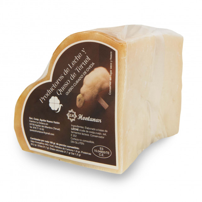 Queso curado de oveja Hontanar