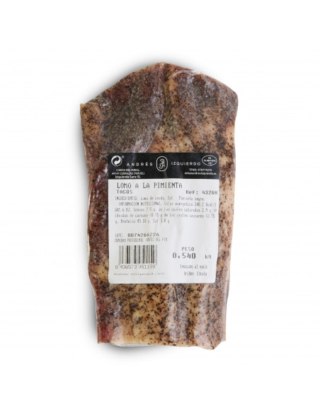 Lomo D.O.T. Seco a la Pimienta