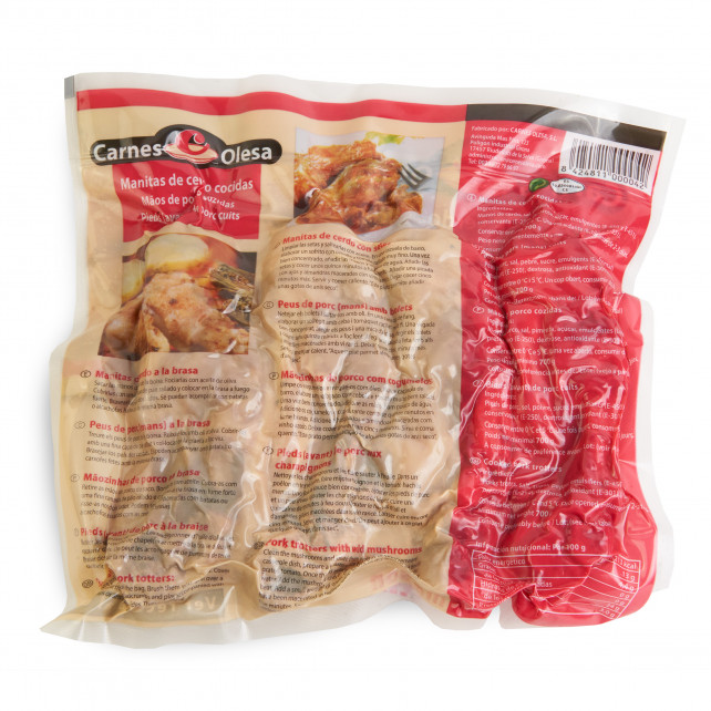 Manitas cocidas especial para brasa