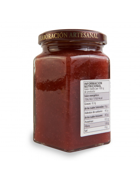 Mermelada de fresa sin azúcar añadido