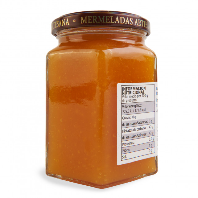 Mermelada de melocotón sin azúcar añadido