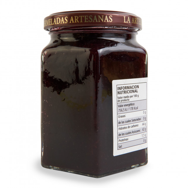 Mermelada de arándanos sin azúcar añadido