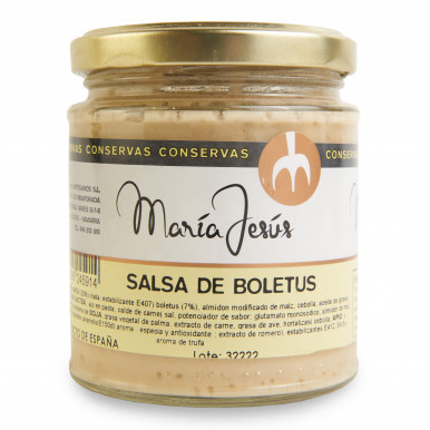 Salsa de boletus
