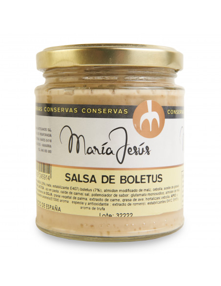 Salsa de boletus