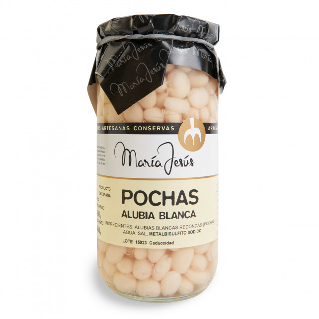 Pochas en conserva