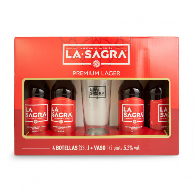 Pack de cervezas premium