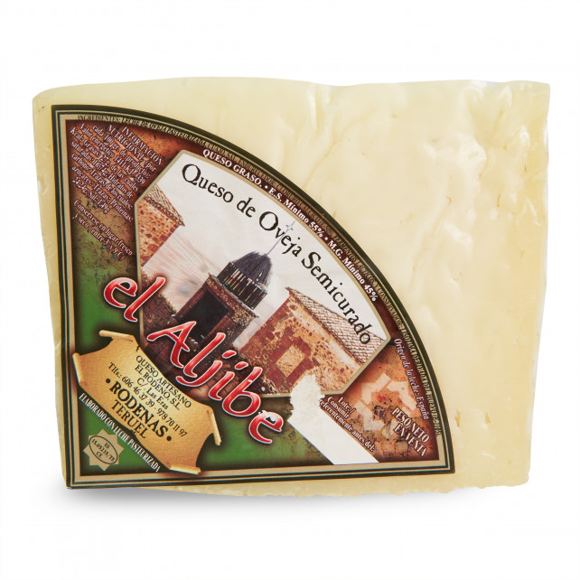 Queso semicurado de oveja Aljibe