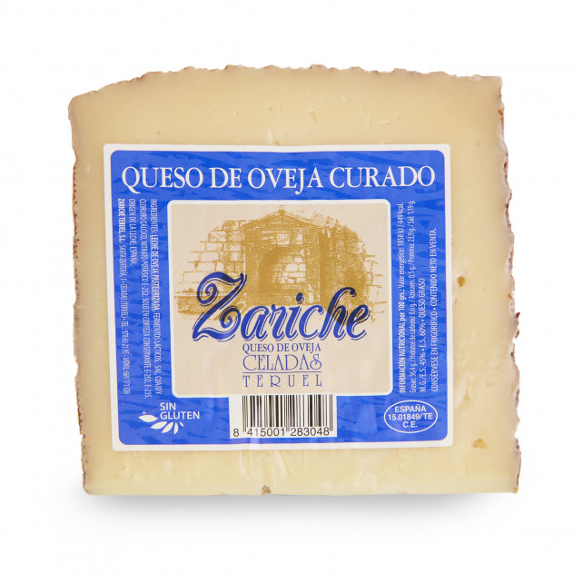 Queso curado de oveja Zariche