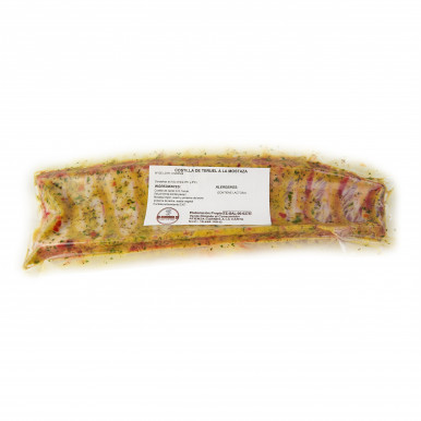 Costillar a la mostaza