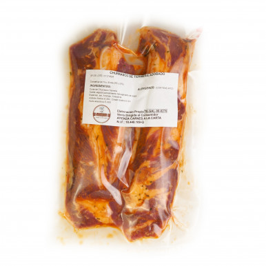 Churrasco de ternera adobado