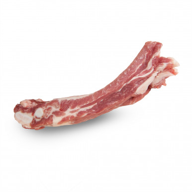 Costilla de cerdo fresca troceada