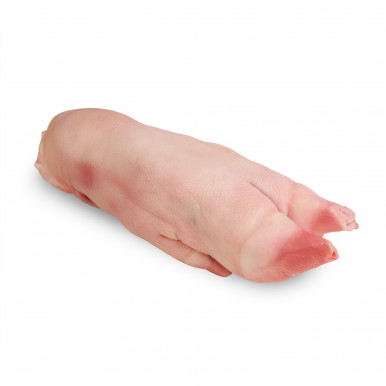 Manitas de cerdo delanteras limpias